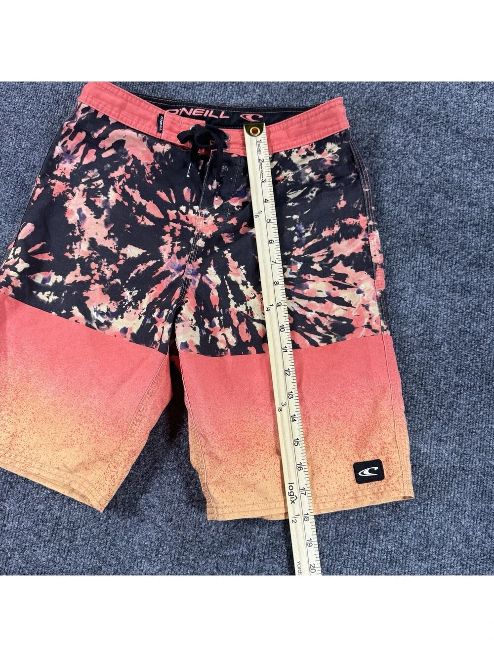 O'Neill Boys Board Shorts Radicool Orange Black Boardies Surf Beach